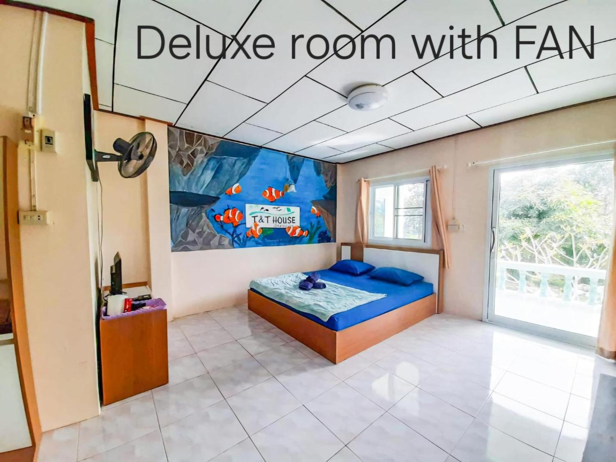 T And T House (Adults Only) Hotell Koh Phayam Rum bild